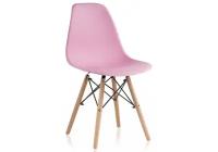 Стул деревянный Eames PC-015 light pink Woodville