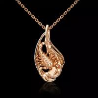 PLATINA Подвеска «Знак зодиака Скорпион» из комбинированного золота