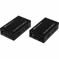 Удлинитель HDMI по витой паре RJ45(8P8C) до 60м, Cat6/7, Full HD, 3D