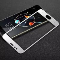 Защитное стекло 3D для ZTE Nubia M2 (белый)