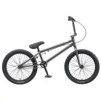 Велосипед Tech Team BMX Tech Team MILLENIUM 2020 рама 20,5 колёса 20 зеркальный (Black Chrome)