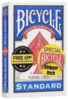 Карты Bicycle Stripper Deck Blue 1014830 United States Playing Card Company