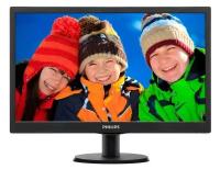 Монитор 19.5" Philips 203V5LSB26 (10/62), 1600х900, 75 Гц, TN+FILM, черный (203v5lsb26/10)