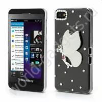 Чехол White Flying Butterfly для Blackberry Z10