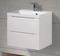 BelBagno Тумба под раковину BelBagno Marino MARINO-650-2C-SO-BL-P, 65 х 45 х 55 см, Bianco Lucido - белый глянец