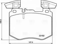 Колодки торм. для а/м Mercedes GLC (X253) (15-) диск. перед. (PF 4400) TRIALLI PF4400 | цена за 1 шт