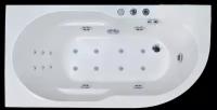 Royal Bath Ванна гидромассажная Royal Bath Azur De Luxe RB614203DL-L/R, 169 x 79 см, белая