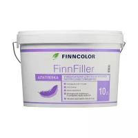 Шпатлевка финишная Finncolor FinnFiller, 10 л, белая