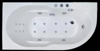 Royal Bath Ванна гидромассажная Royal Bath Azur De Luxe RB614200DL-L/R, 138 x 79 см, белая