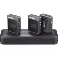 Микрофон Godox MoveLink II M2, беспроводной, всенаправленный, 3.5mm