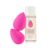 Набор BEAUTYBLENDER Набор Back 2 Basics (два розовых спонжа beautyblender original и гель для очищения спонжей blendercleanser 90 мл )