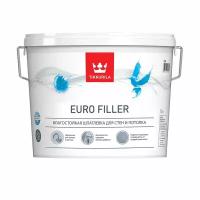 Шпатлевка влагостойкая для стен и потолка Euro Filler (Евро Филлер) TIKKURILA 10 л