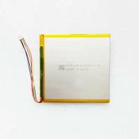 Аккумулятор для BQ 8077L Exion Plus (3.8v до 4000mAh 102*100*3mm) АКБ для планшета универсальный / 5 контактов