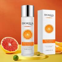 Осветляющий тонер для лица Bioaqua "Vitamin C" с витамином C для выравнивания тона кожи 120 мл