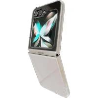 Чехол VLP Crystal Case для Samsung Z flip 5 прозрачный