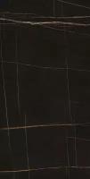 Керамогранит MaxFine by Iris FMG Marmi Sahara Noir 75х150 см, поверхность Lucido, толщина 6 мм