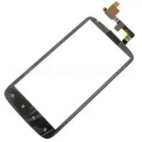 Touch screen для HTC Sensation/ G14/ Sensation XE/ G18 black (черный с белыми сенсорными кнопками)