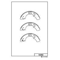 Колодки тормозные барабанные Isuzu Trooper 2.0/2.2 KASHIYAMA K4462