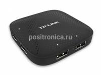 Разветвитель USB 3.0 TP-Link UH400 черный