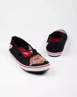 Osiris Слипоны женские Osiris Cove Girls W'S black white red flaming heart