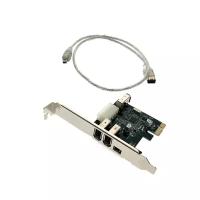 Контроллер PCI-E, 1394a, 3внеш+1внутр порт, модель PCIe1394a(ver.2) VIA6315