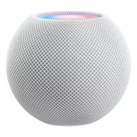 Круглая Bluetooth колонка Mini Speaker с кабелем (White)