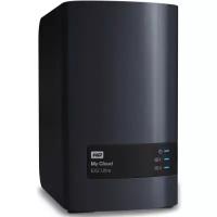 Сетевой накопитель WESTERN DIGITAL My Cloud EX2 Ultra 3.5" 8.0Tb USB 3.0 WDBSHB0080JCH-EEUE