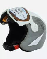 Шлем горнолыжный с визором HMR ELEGANCE CARBON