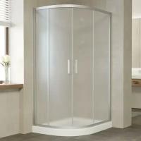 душевой уголок Vegas Glass Душевой уголок Vegas Glass ZS-F 110*80 07 10 профиль матовый хром, стекло сатин