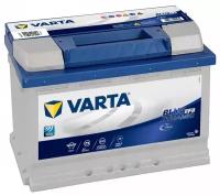 Аккумулятор автомобильный Varta Blue Dynamic EFB Start-Stop N70 6СТ-70 обр. 278x175x190