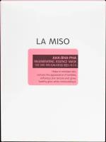 La Miso Маска тканевая ампульная Обновляющая с кислотами AHA, BHA, PHA, 10 шт, La Miso