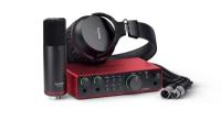 Focusrite Scarlett 2i2 Studio 4th Gen студийный комплект (Scarlett 2i2 4th Gen, наушники, микрофон, ПО, микрофонный кабель)