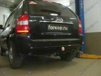 7310 КС2 Фаркоп Трейлер для Kia Sportage 2004-2010, (кроме авто с 2 выхлопными трубами)