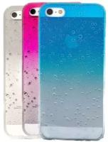 Защита корпуса SGP Прозрачный пластиковый чехол fashion waterdrop back для Apple iPhone 5 (5S) Blue