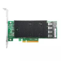 Контроллер Intel Raid RSP3QD160J SGL, PCIe 3.1 x8 LP, Tri-Mode SAS/SATA/NVMe 12G HBA,16port (954491) (аналог LSI 9400-16i 05-50008-00)