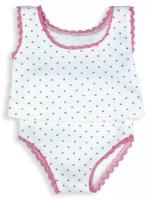 Petitcollin Underwear With Dots (Комплект белья в горошек для кукол Петитколин 36 см, 39 см, 40 см)