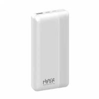 Мобильный аккумулятор Hiper MX PRO 20000 20000mAh 3A QC PD 2xUSB белый (MX PRO 20000 WHITE)