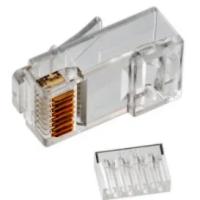 Neomax P88RB03V2I-1 коннектор UTP RJ45 под однож. кабель (с вставкой), Кат.5e (1шт.)