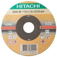 Диск отрезной HITACHI HTC-752505, по нер./стали INOX 115х1,5х22,2
