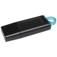 Память Kingston Exodia 64GB, USB 3.2 Flash Drive, черный ( Артикул 330010 )