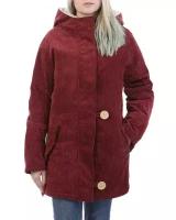 Makia Куртка женская водоотталкивающая на меху Makia Raglan Jacket Cordovan