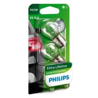 Лампы P21/5W 12V 21/5W BAY15d 12499 LLECO PHILIPS блистер (2шт.) PHILIPS-12499LLECOB2