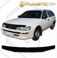 Дефлектор капота для Toyota Corolla Е100 103 1991-2001 Classic черный