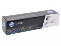 Картридж лазерный HP (CE310A) №126A Color LaserJet Pro черный (1300 страниц)