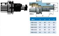 Оправка с хвостовиком HSK-A 63/d16х A60 комбинир-ая для нас. цил. и торц. фрез с прод-ой и попер-ой шпонкой \"CNIC\" (шт)