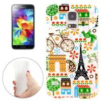 Гелевый чехол для Samsung Galaxy S5 / G900 "France Style"