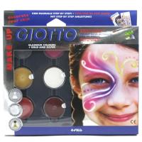 Набор Giotto Make Up Грим фантазийные цвета с кистью и спонжем 471100