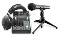 Behringer PodcaStudio 2 USB комплект для домашней звукозаписи и подкастинга