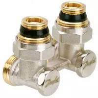 Клапан запорный RLV-KS 1/2''x3/4'' угловой