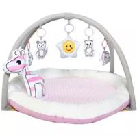 Развивающий коврик EVERFLO HS0431265 Animals World pink